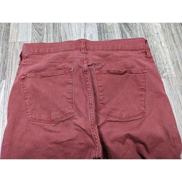 J. Crew Womens Size 27 Mercantile Pockets Skinny Red Denim Jeans - Picture 3 of 12